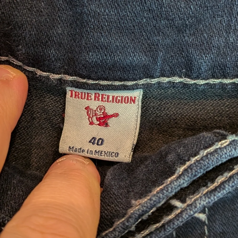 TRUE RELIGION Men Jeans Size 40 Rocco Relaxed Skinny - Picture 6 of 14